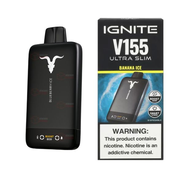 Dercartvel Ignite V155 Matte Black 15.500 puffs