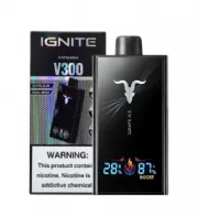 Descart�vel Ignite V300 black 30,000 Puffs